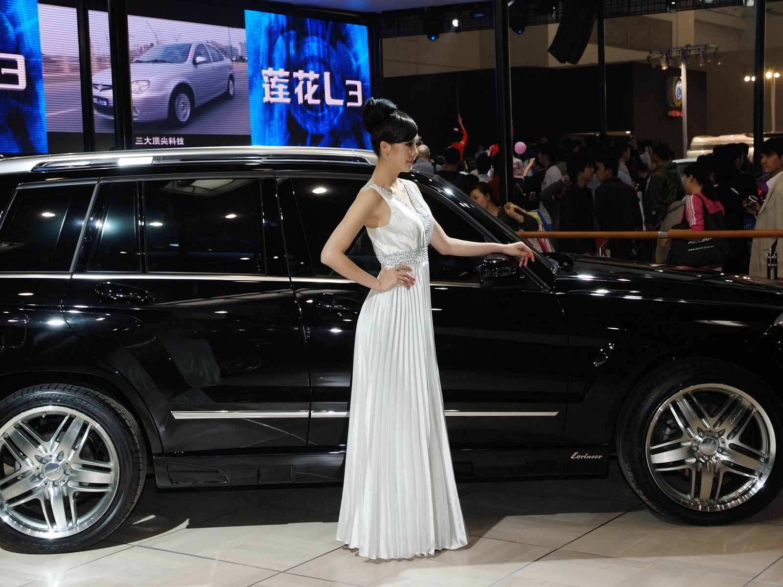 2010 Beijing International Auto Show Heung Che beauty (rebar works) #8 - 1600x1200