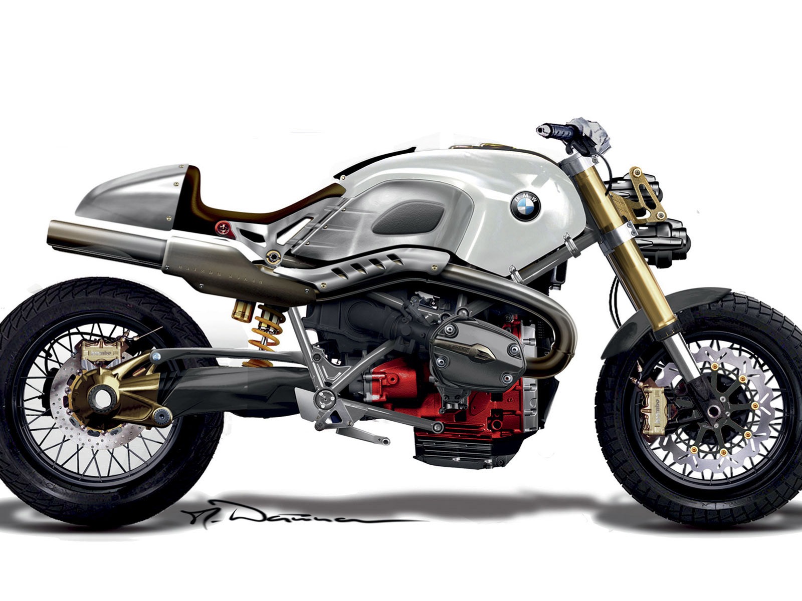 Concept d'écran de moto (1) #1 - 1600x1200