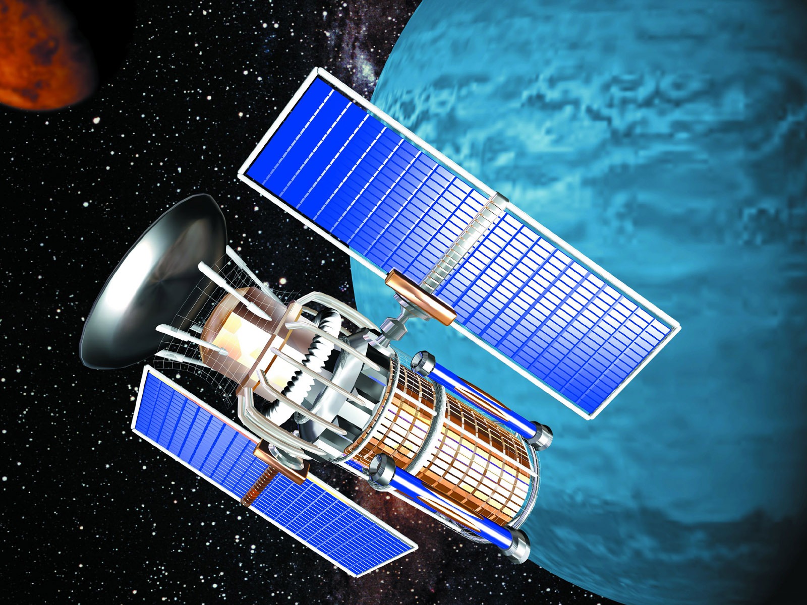 Satelliten-Kommunikations-Tapete (2) #9 - 1600x1200