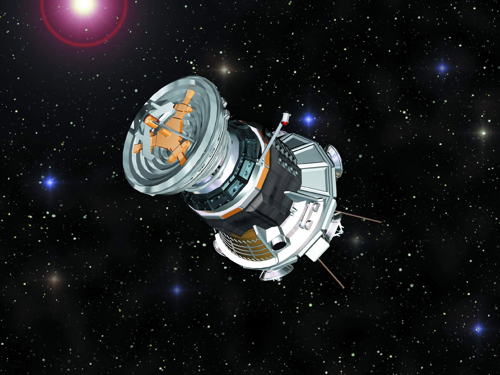 Satelliten-Kommunikations-Tapete (2) #12 - 1600x1200