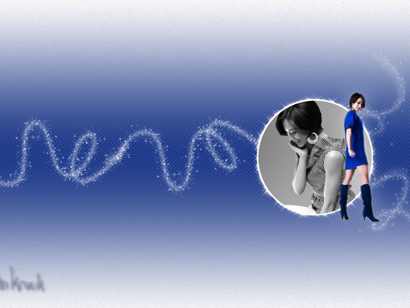 Kristin Kreuk krásnou tapetu #14 - 1600x1200