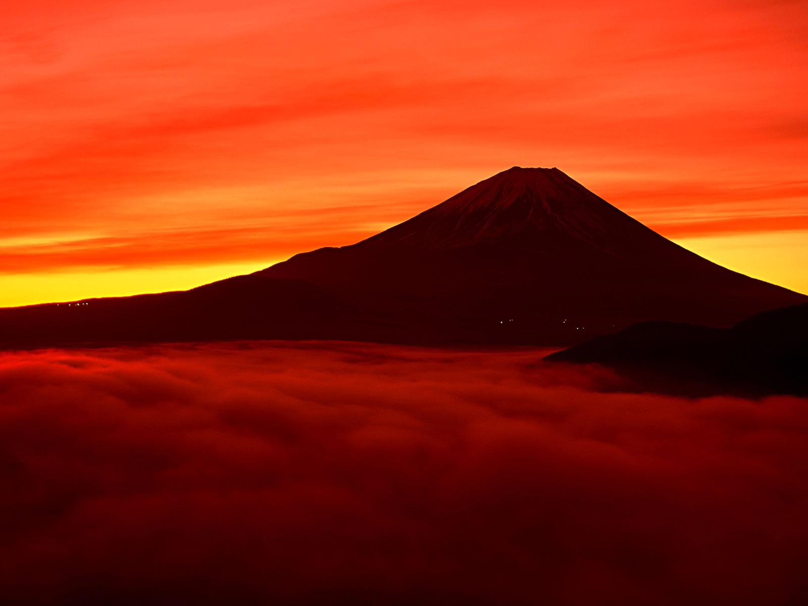 Гора Фудзи, Япония обои (2) #20 - 1600x1200