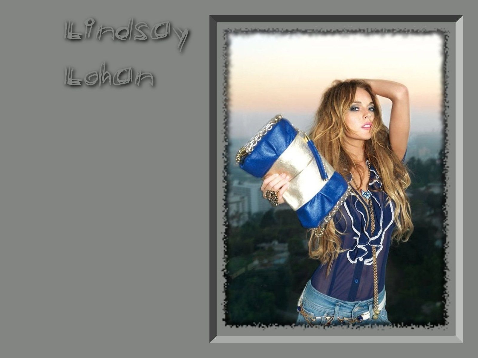 Lindsay Lohan 林赛·罗韩 美女壁纸18 - 1600x1200