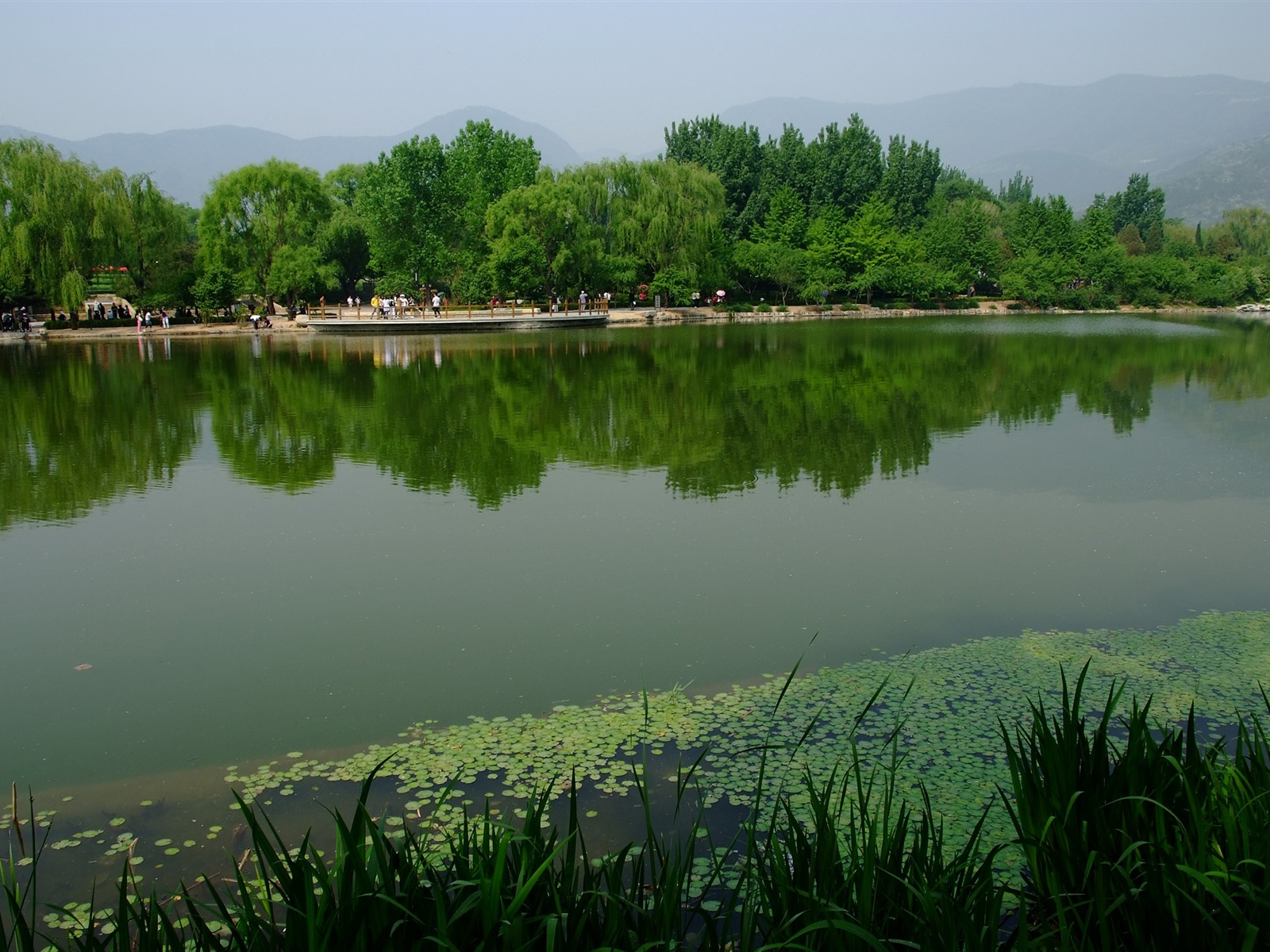 Xiangshan jardín principios del verano (obras barras de refuerzo) #12 - 1600x1200