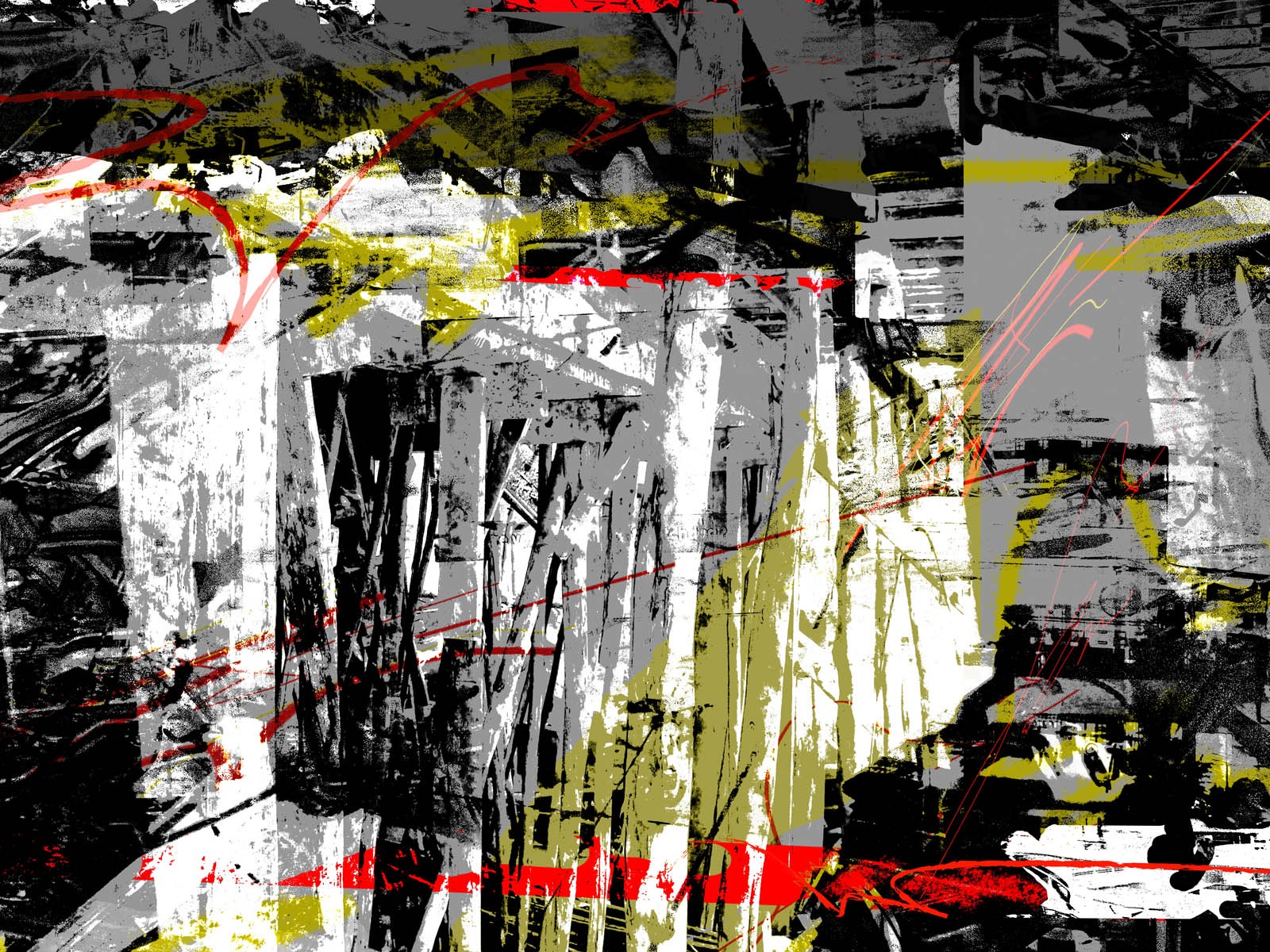 カラフルなクラッタの背景壁紙 (1) #10 - 1600x1200