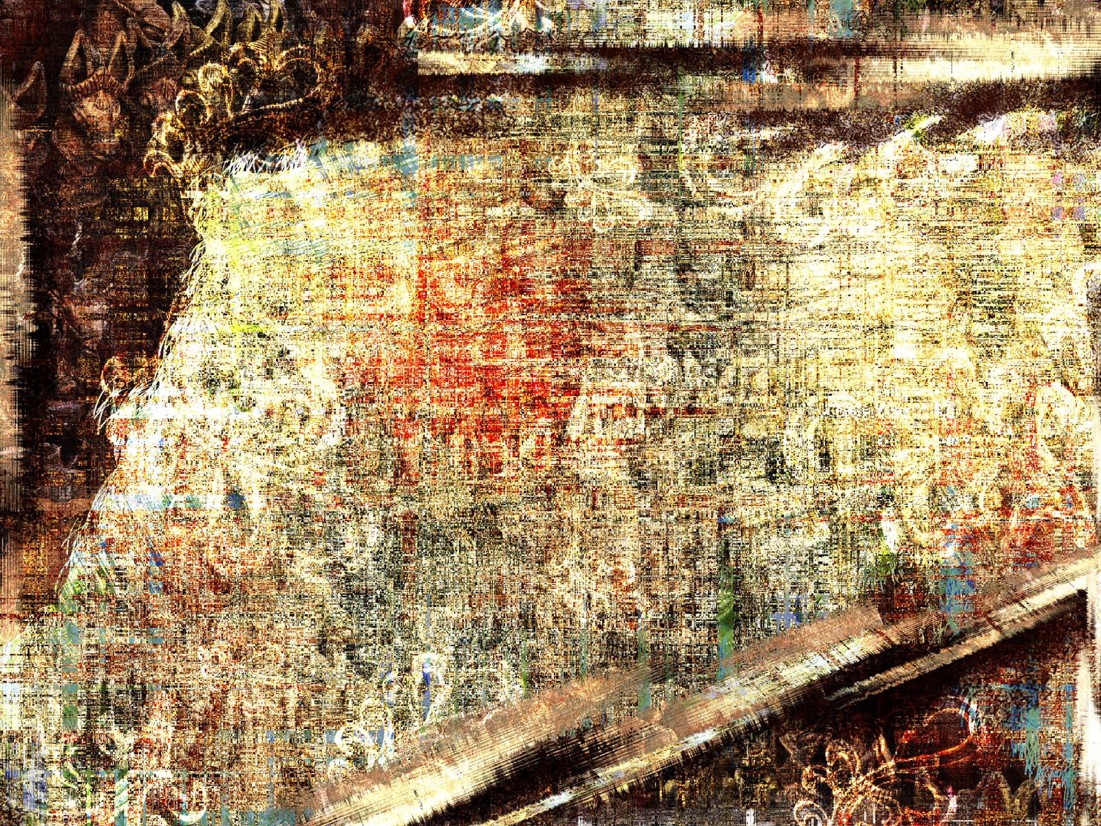 炫彩杂乱背景 壁纸(一)14 - 1600x1200