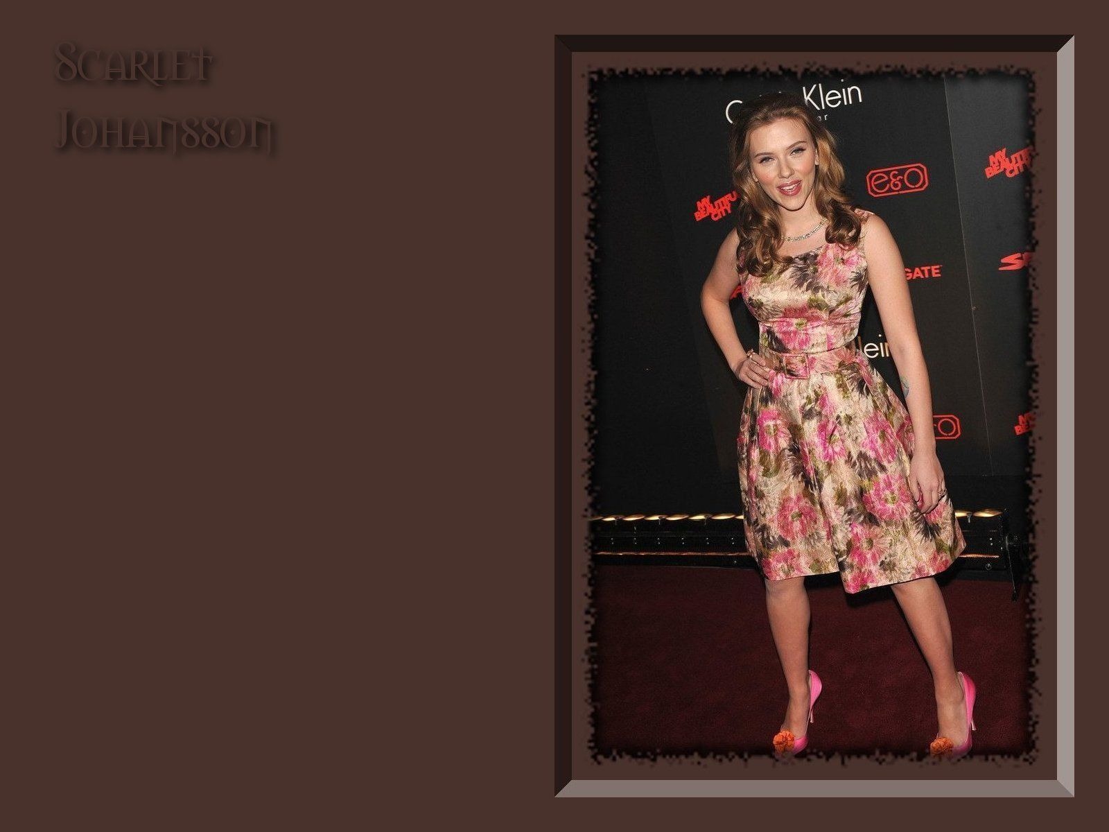 Scarlett Johansson beau fond d'écran #3 - 1600x1200