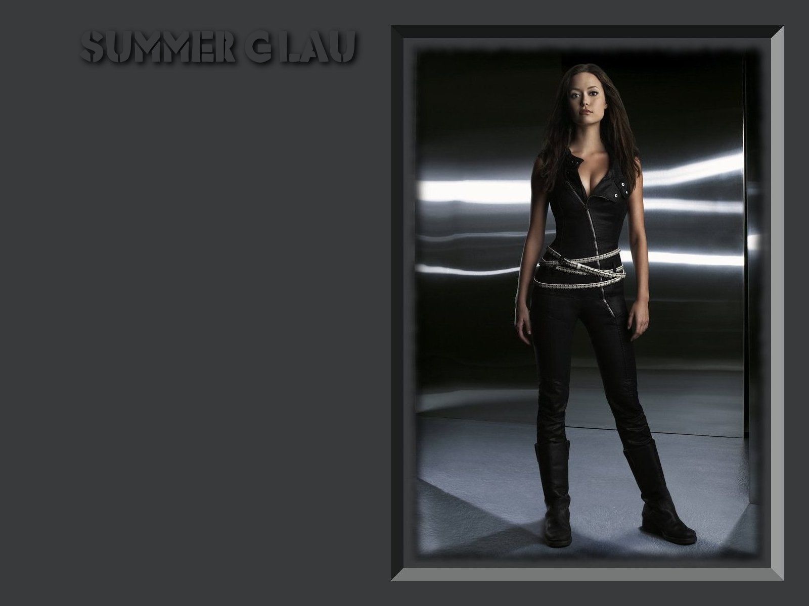 Summer Glau 薩摩·格拉 美女壁紙 #3 - 1600x1200