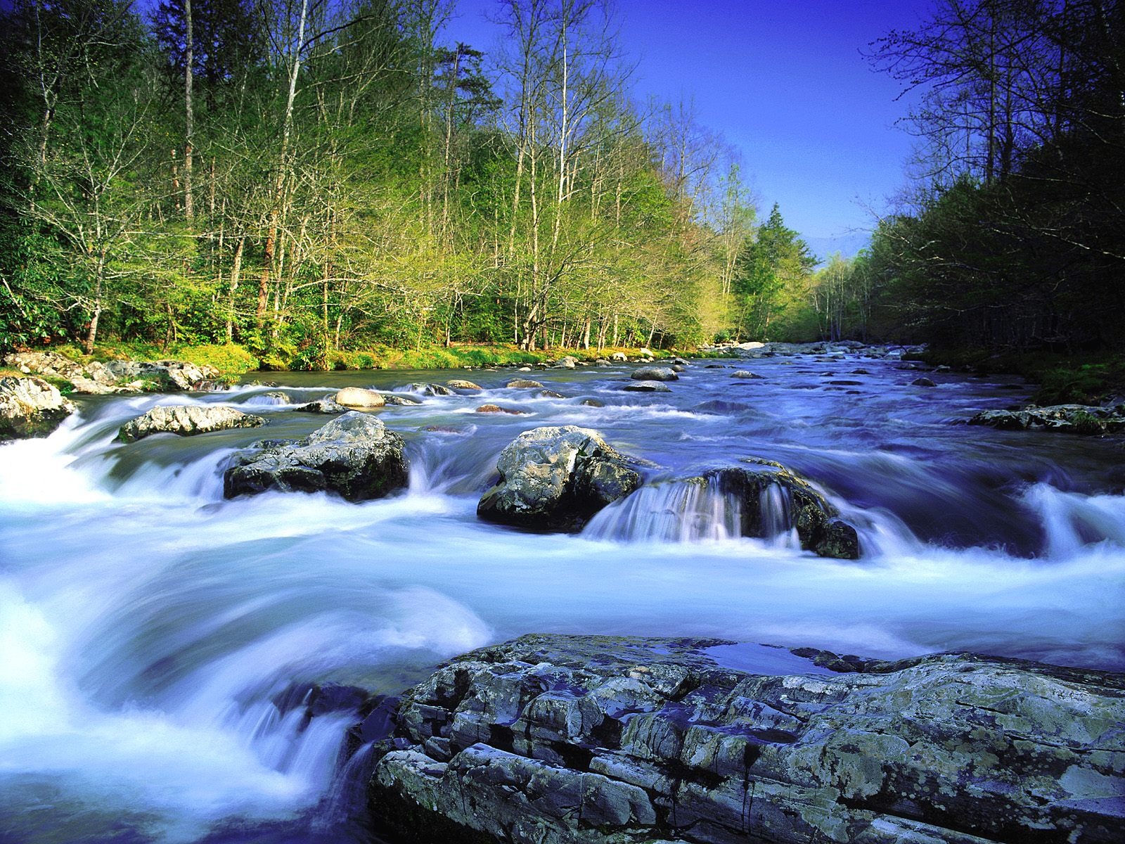 Waterfall-Streams Wallpaper (3) #6 - 1600x1200