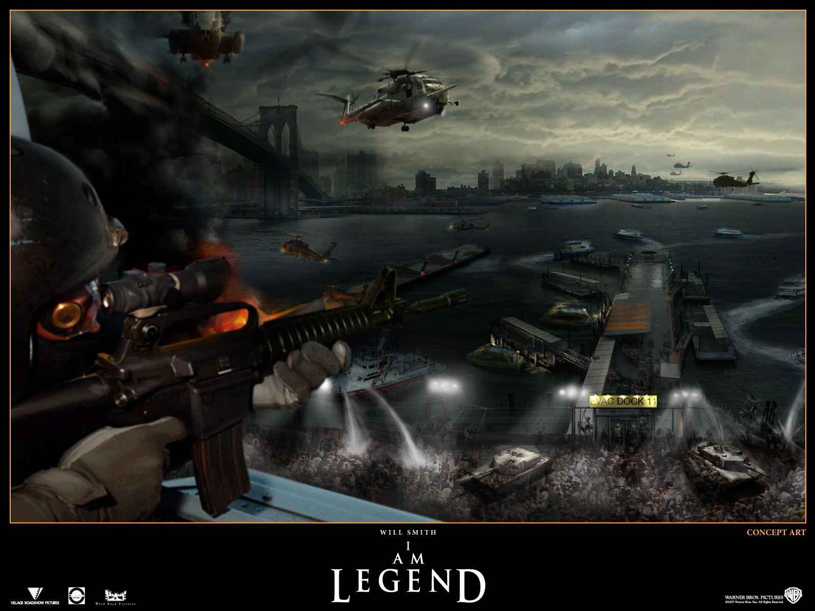 I Am Legend HD обои #22 - 1600x1200