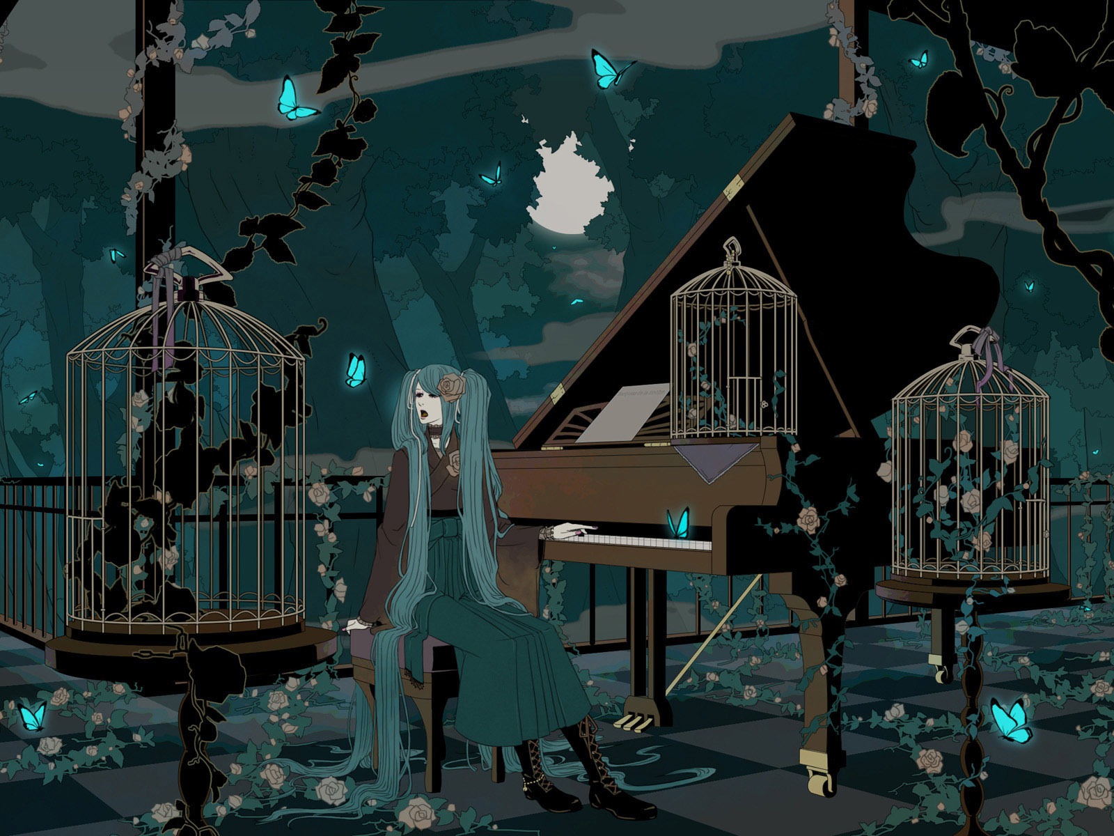 初音未來系列 壁紙(一) #18 - 1600x1200