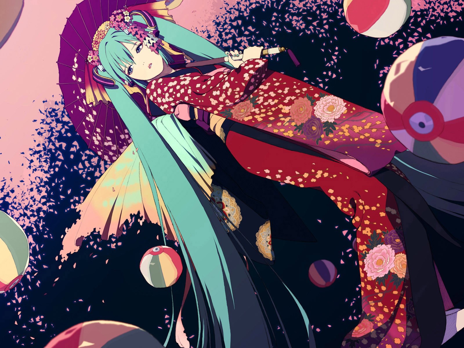 Hatsune nächste Serie Wallpaper (2) #8 - 1600x1200