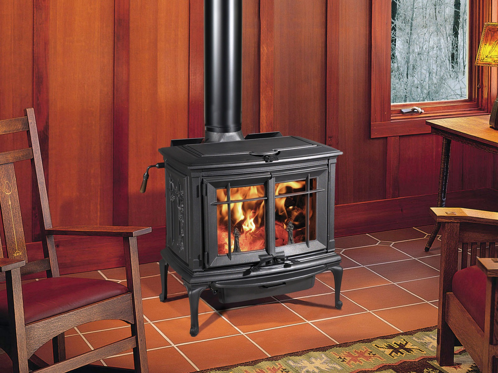 洋風家庭の暖炉の壁紙 (1) #4 - 1600x1200