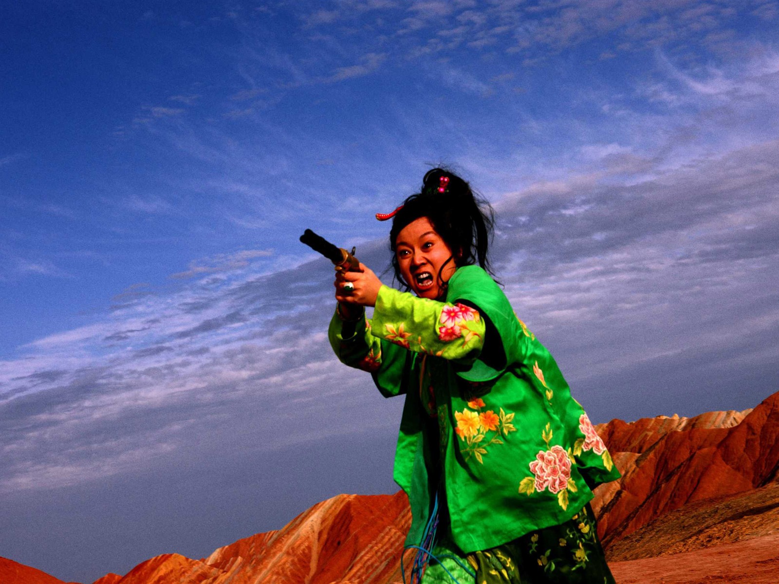 A Woman, a Gun and a Noodle Shop HD wallpaper #14 - 1600x1200
