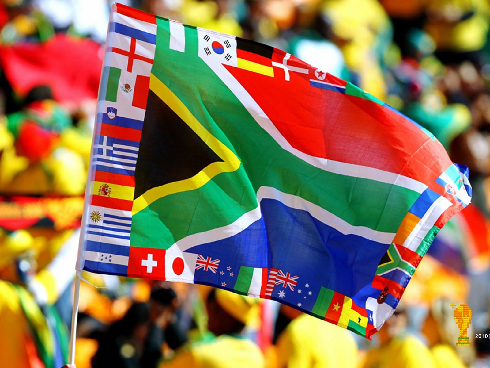Jižní Afrika Světový pohár řady tapety (3) #3 - 1600x1200