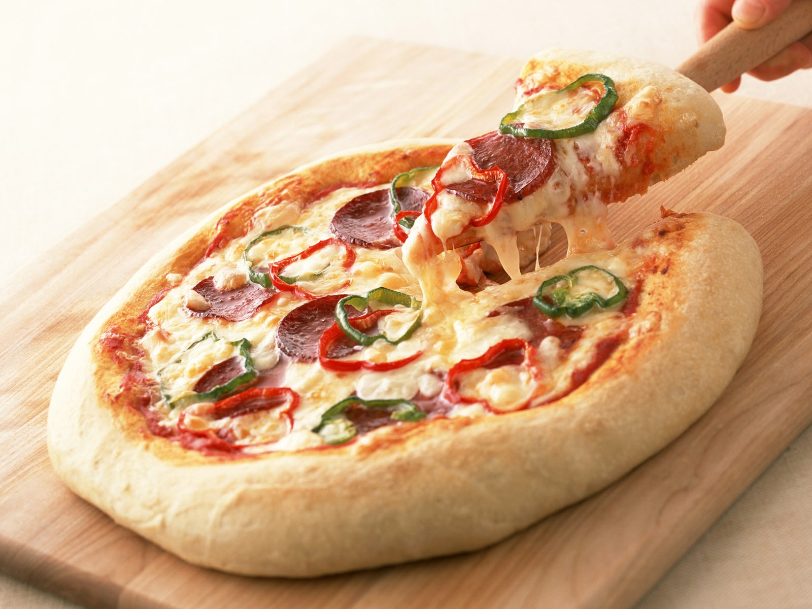 피자 식품 월페이퍼 (2) #5 - 1600x1200