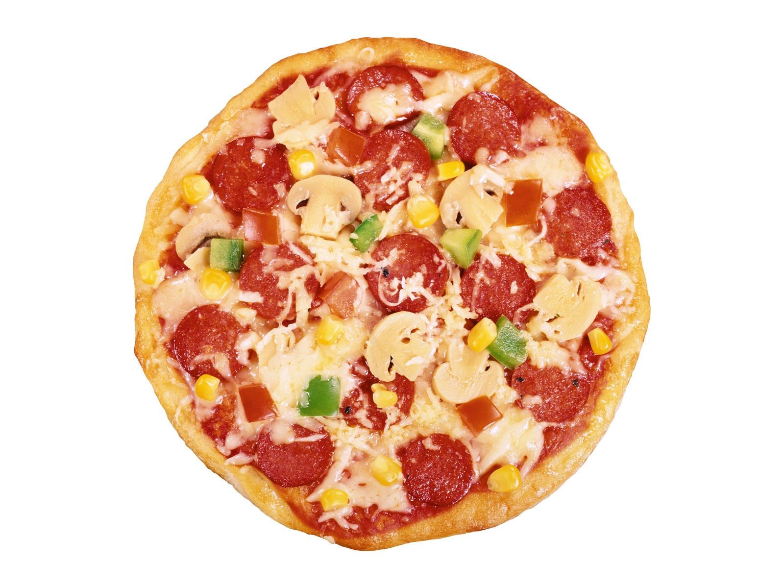 Pizza Jídlo tapety (3) #5 - 1600x1200
