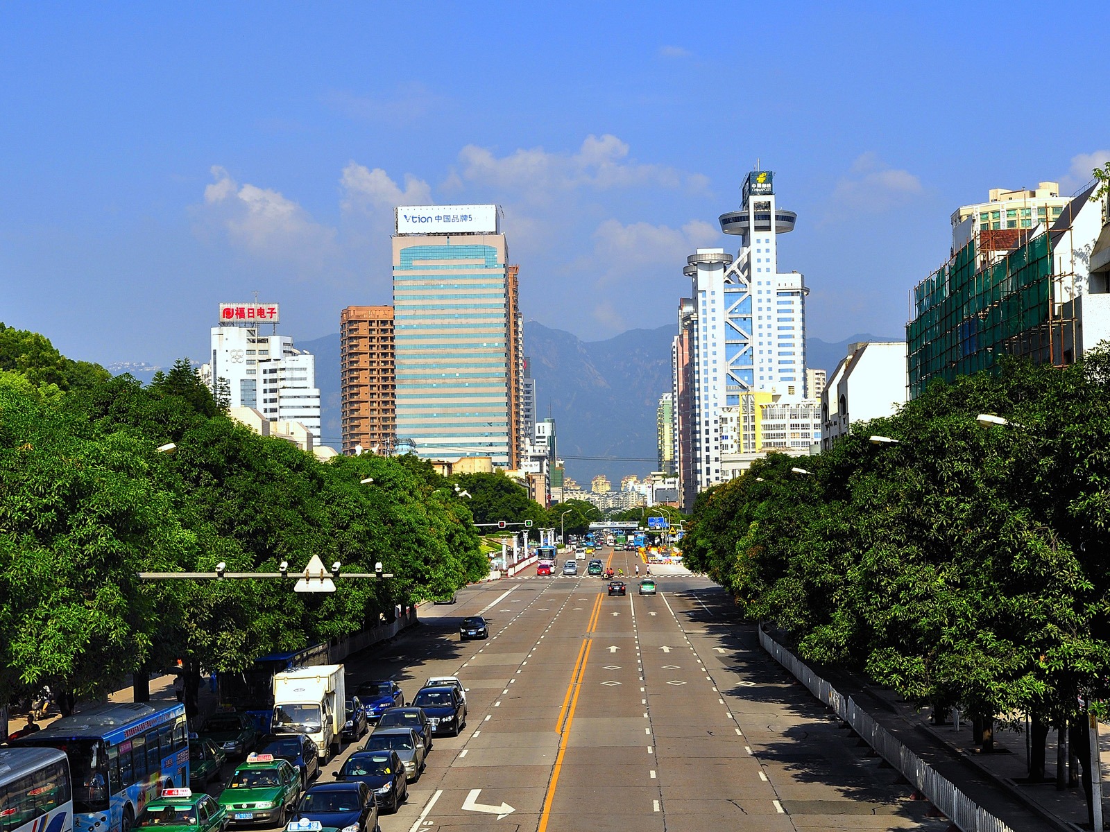 rue Fuzhou avec la prise de vue (photo Travaux de changement) #5 - 1600x1200
