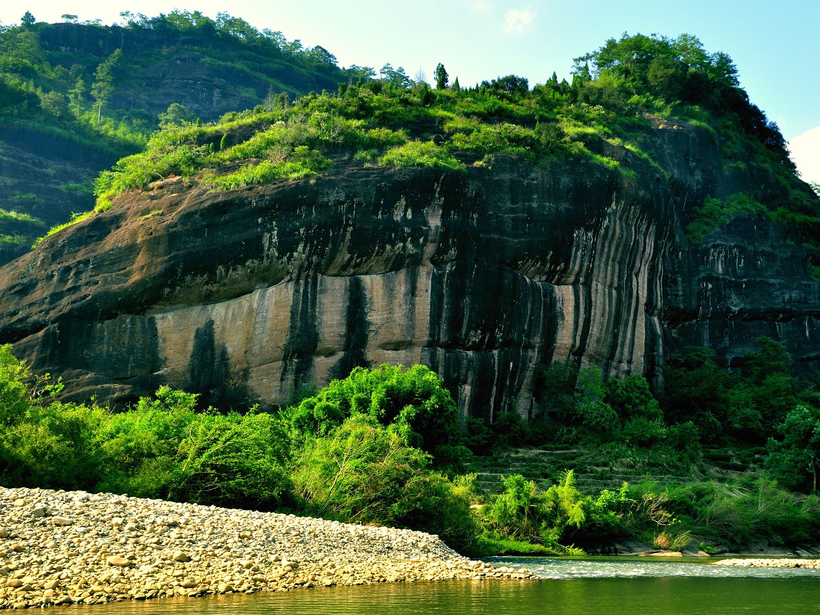 Wuyi jiuqu scenery (photo Works of change) #9 - 1600x1200