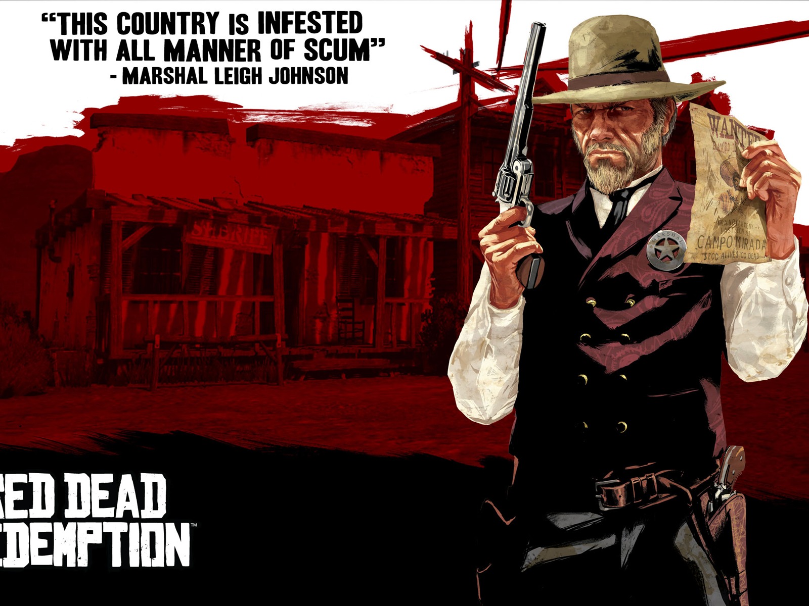 Red Dead Redemption HD Wallpaper #19 - 1600x1200
