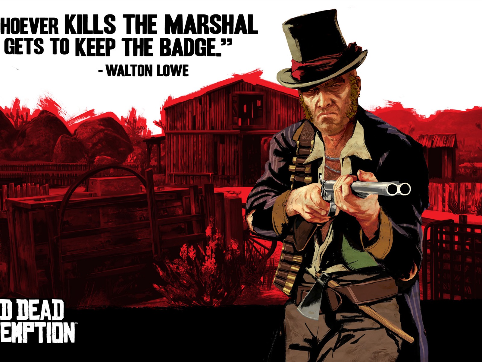 Red Dead Redemption HD Wallpaper #24 - 1600x1200