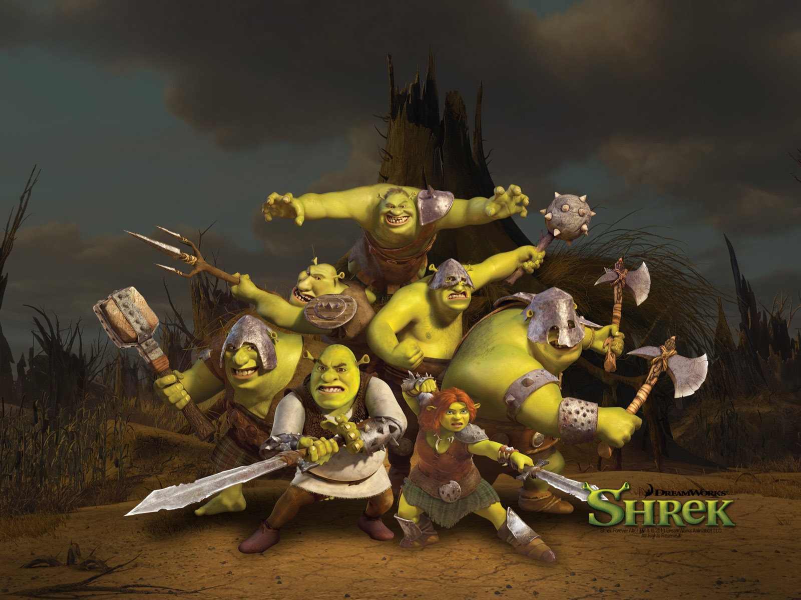 Shrek Forever After 怪物史莱克4 高清壁纸10 - 1600x1200