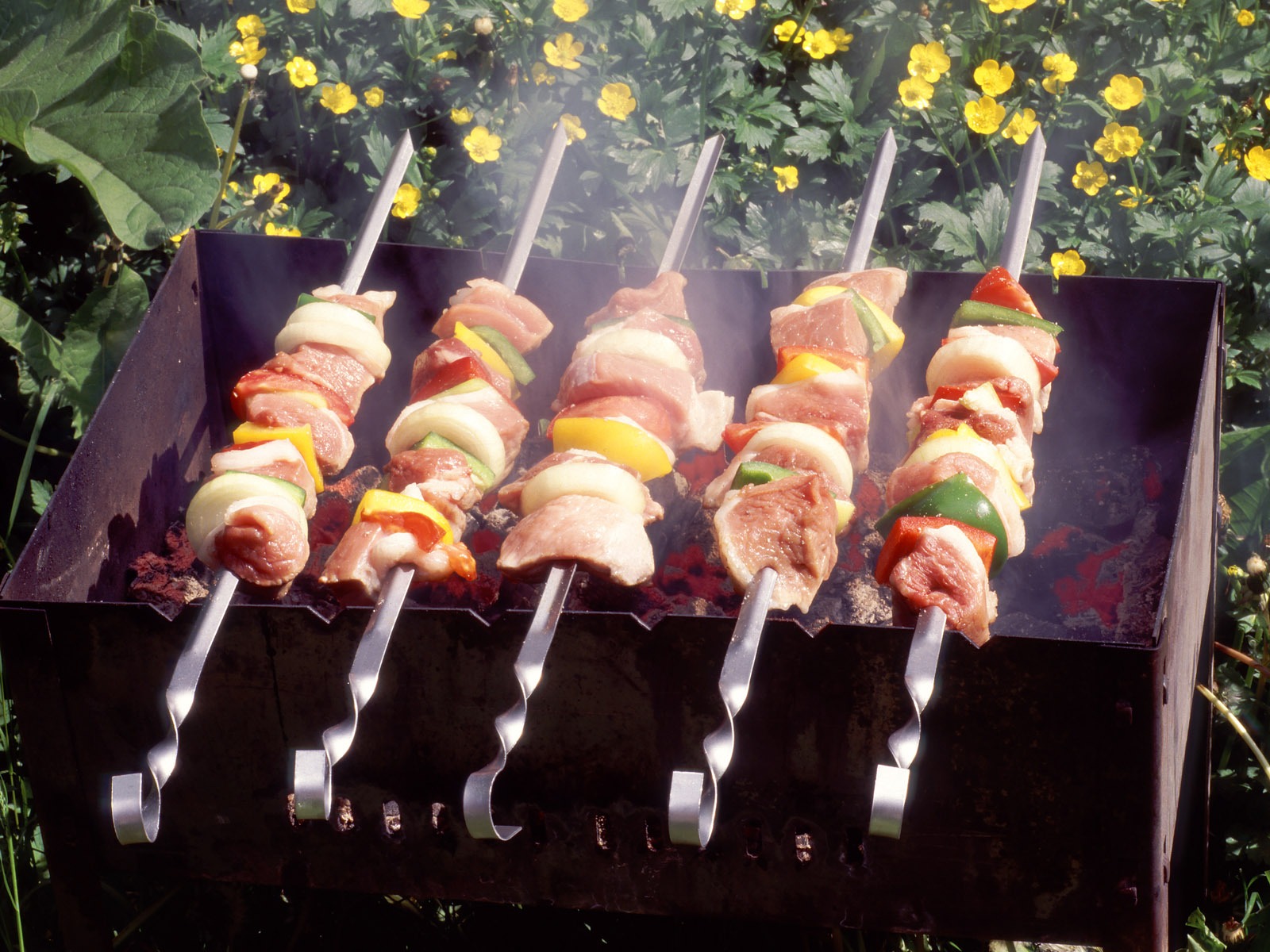 Fond d'écran barbecue Delicious (4) #5 - 1600x1200