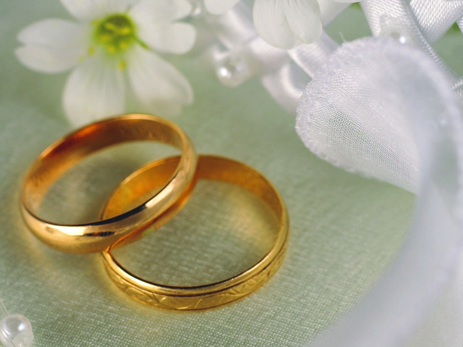 Свадьбы и свадебные кольца обои (1) #16 - 1600x1200