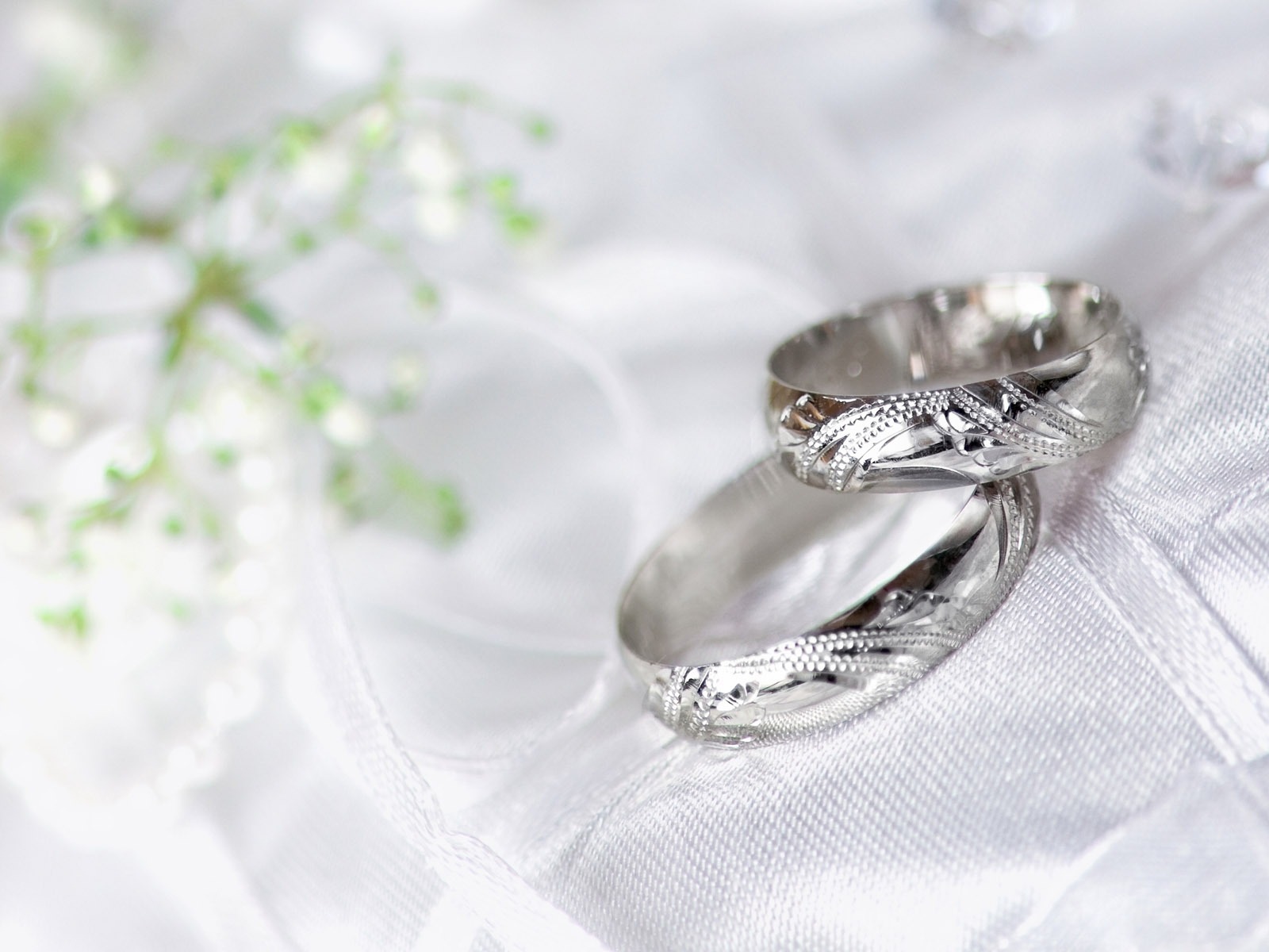 Свадьбы и свадебные кольца обои (1) #20 - 1600x1200