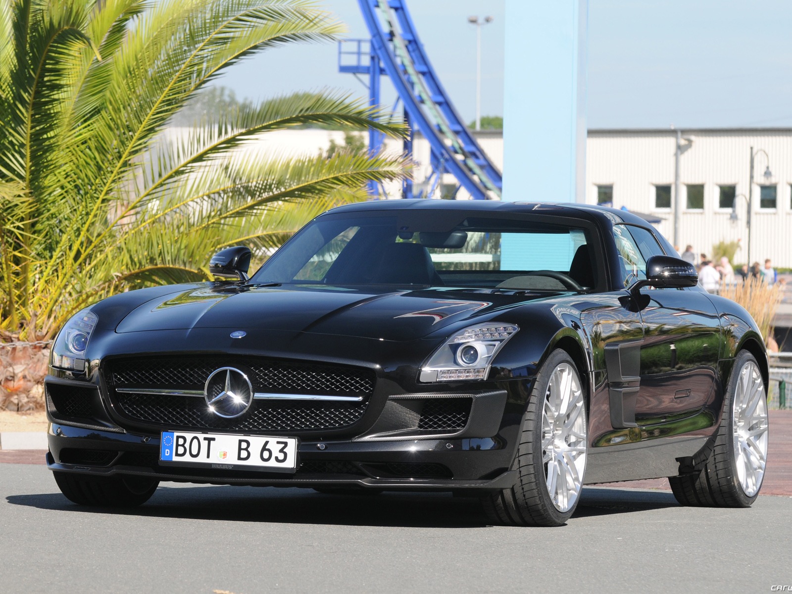 Brabus Mercedes-Benz SLS AMG - 2010 HD Wallpaper #1 - 1600x1200