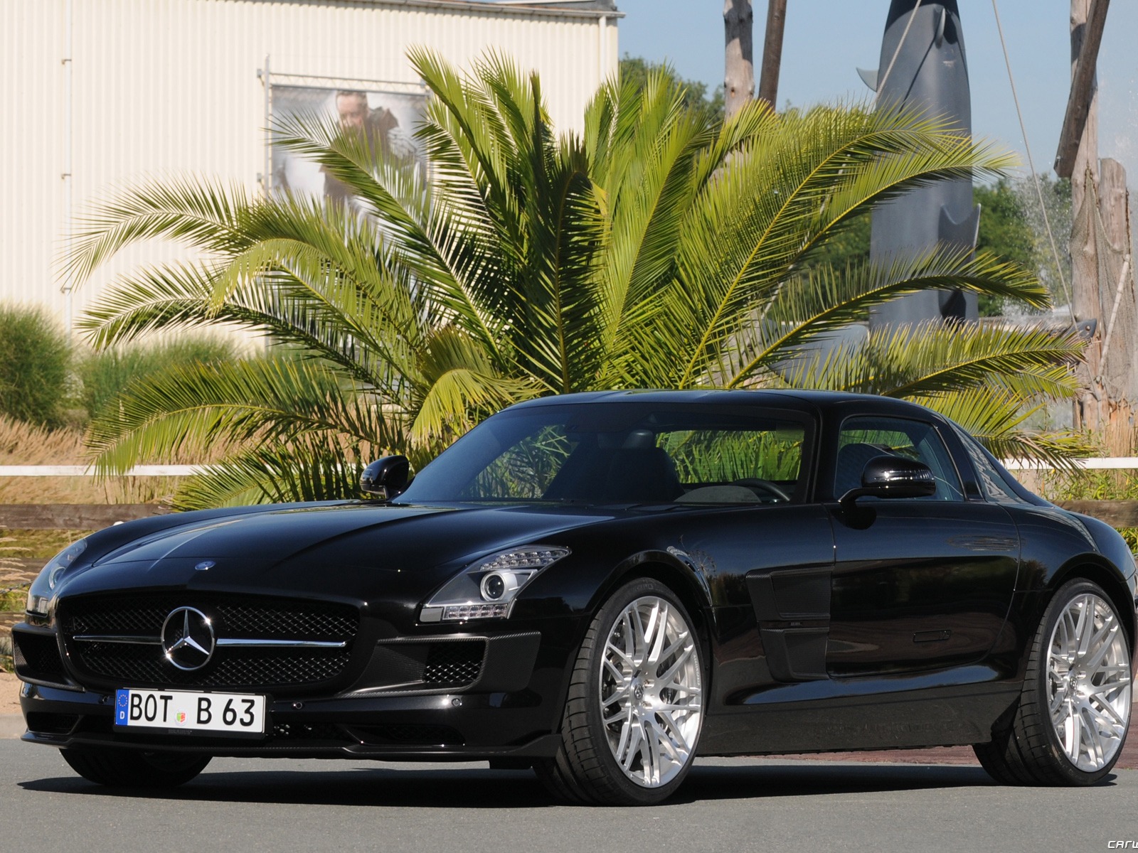 Brabus 벤츠 AMG 뒷좌석 SLS - 2010의 HD 벽지 #2 - 1600x1200