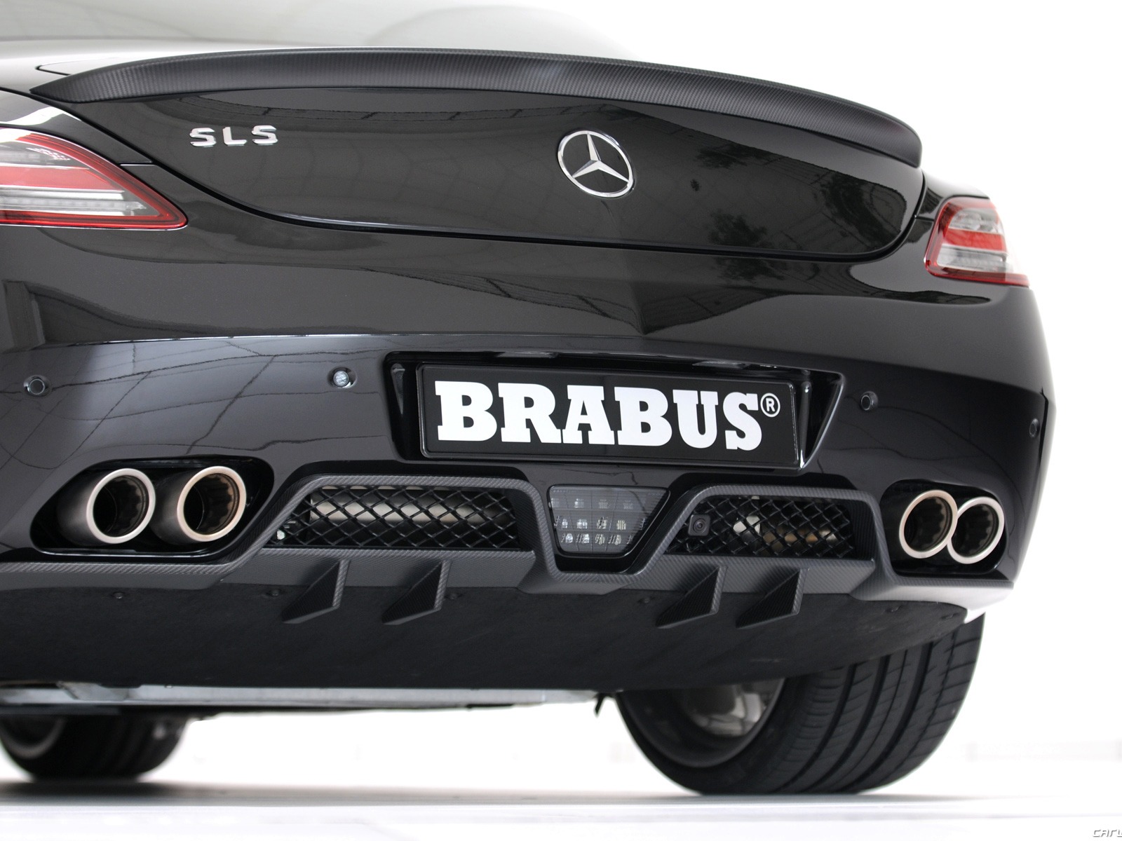 Brabus 벤츠 AMG 뒷좌석 SLS - 2010의 HD 벽지 #17 - 1600x1200