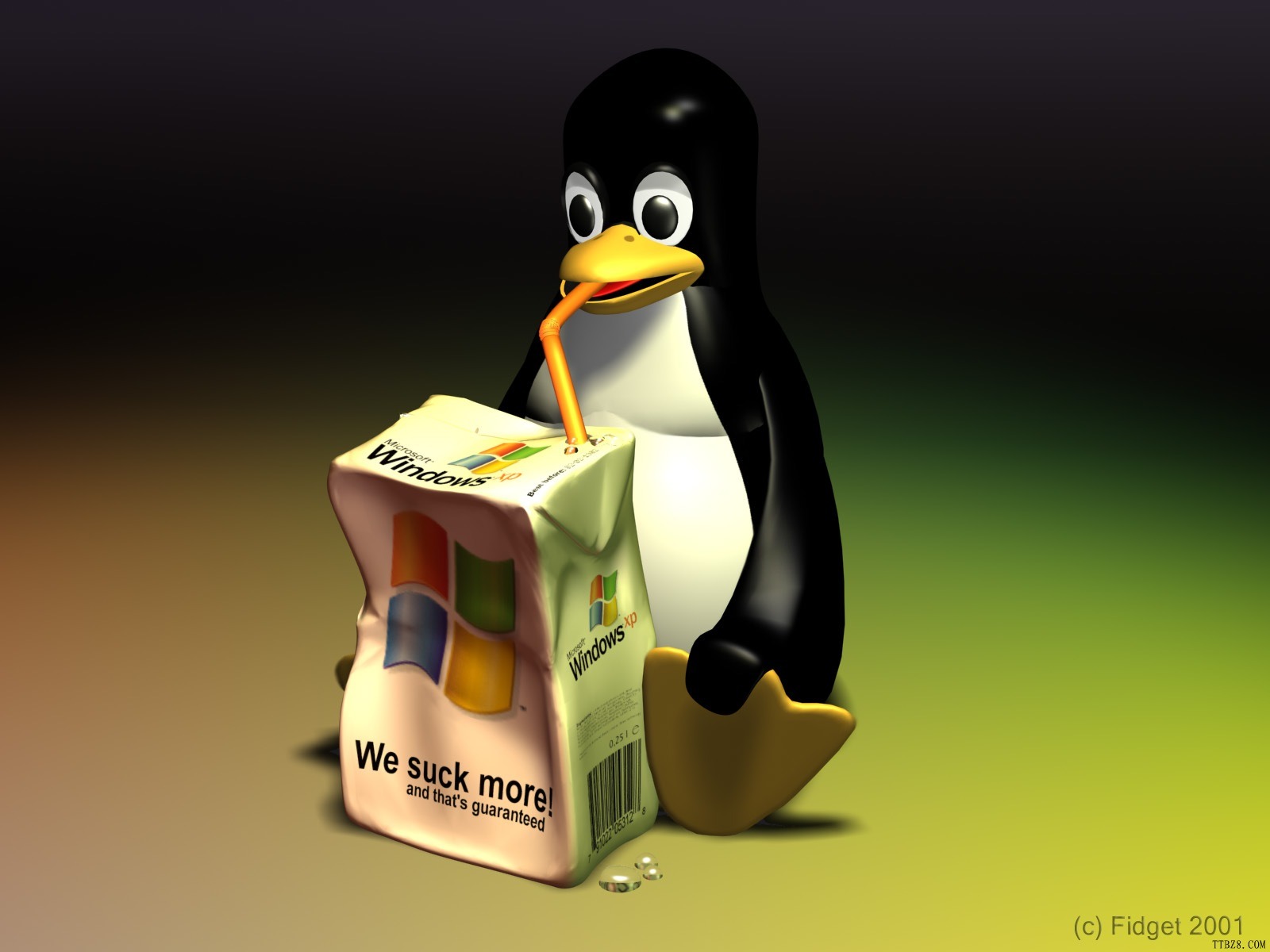 Linuxの壁紙 (1) #7 - 1600x1200