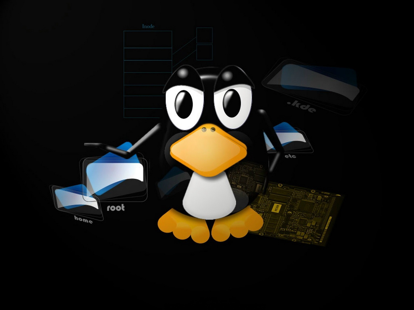 Linuxの壁紙 (2) #4 - 1600x1200