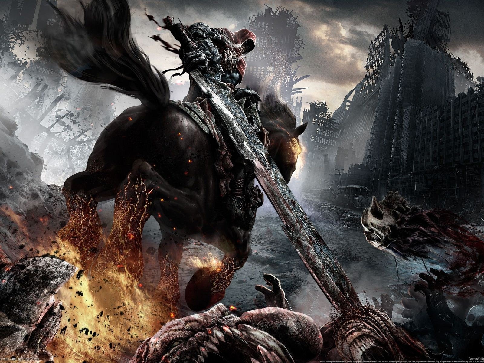 Darksiders: Wrath of War 暗黑血统: 战神之怒 高清壁纸10 - 1600x1200
