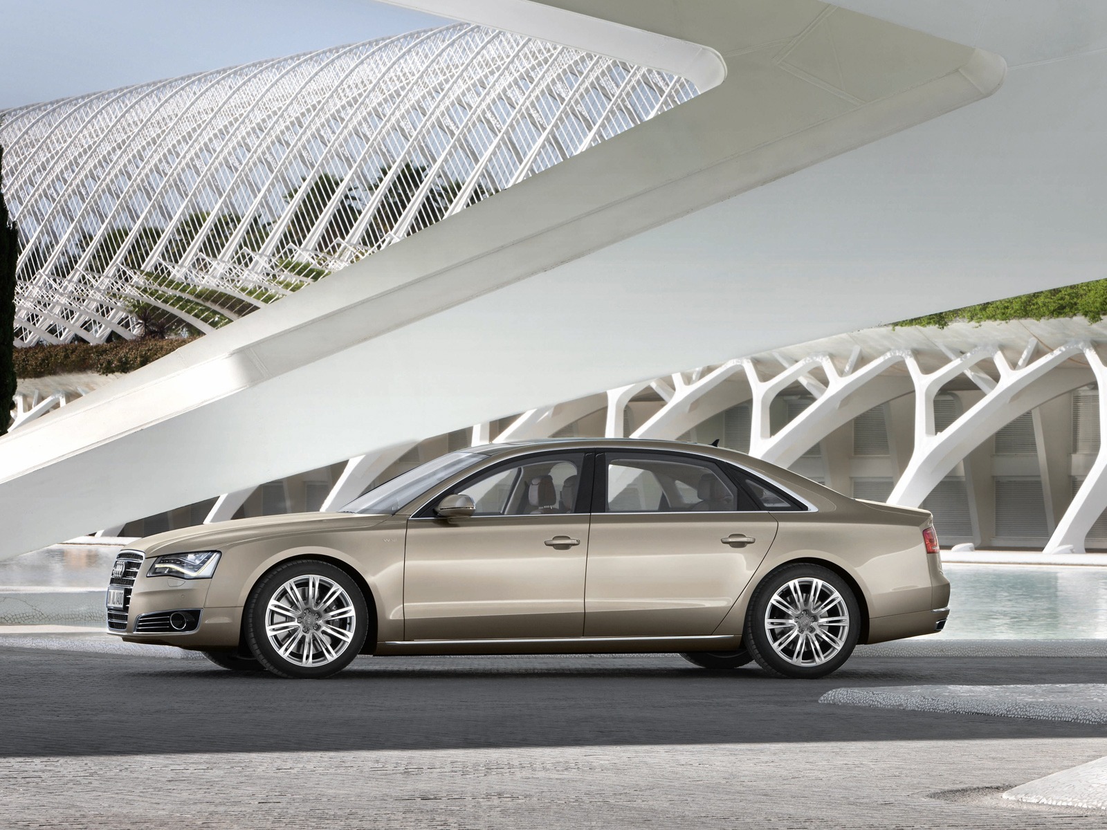 Audi A8 L W12 Quattro - 2010 HD wallpaper #2 - 1600x1200