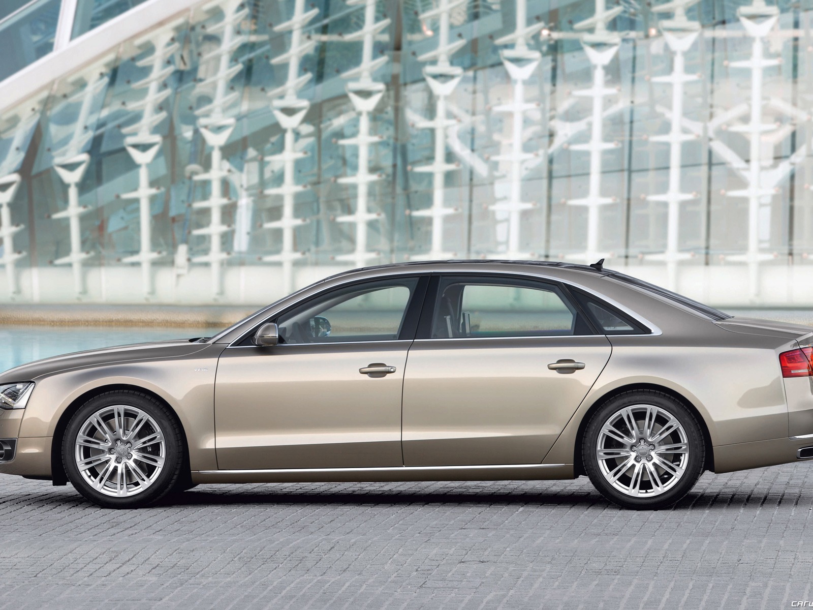 Audi A8 L W12 Quattro - 2010 HD tapetu #9 - 1600x1200