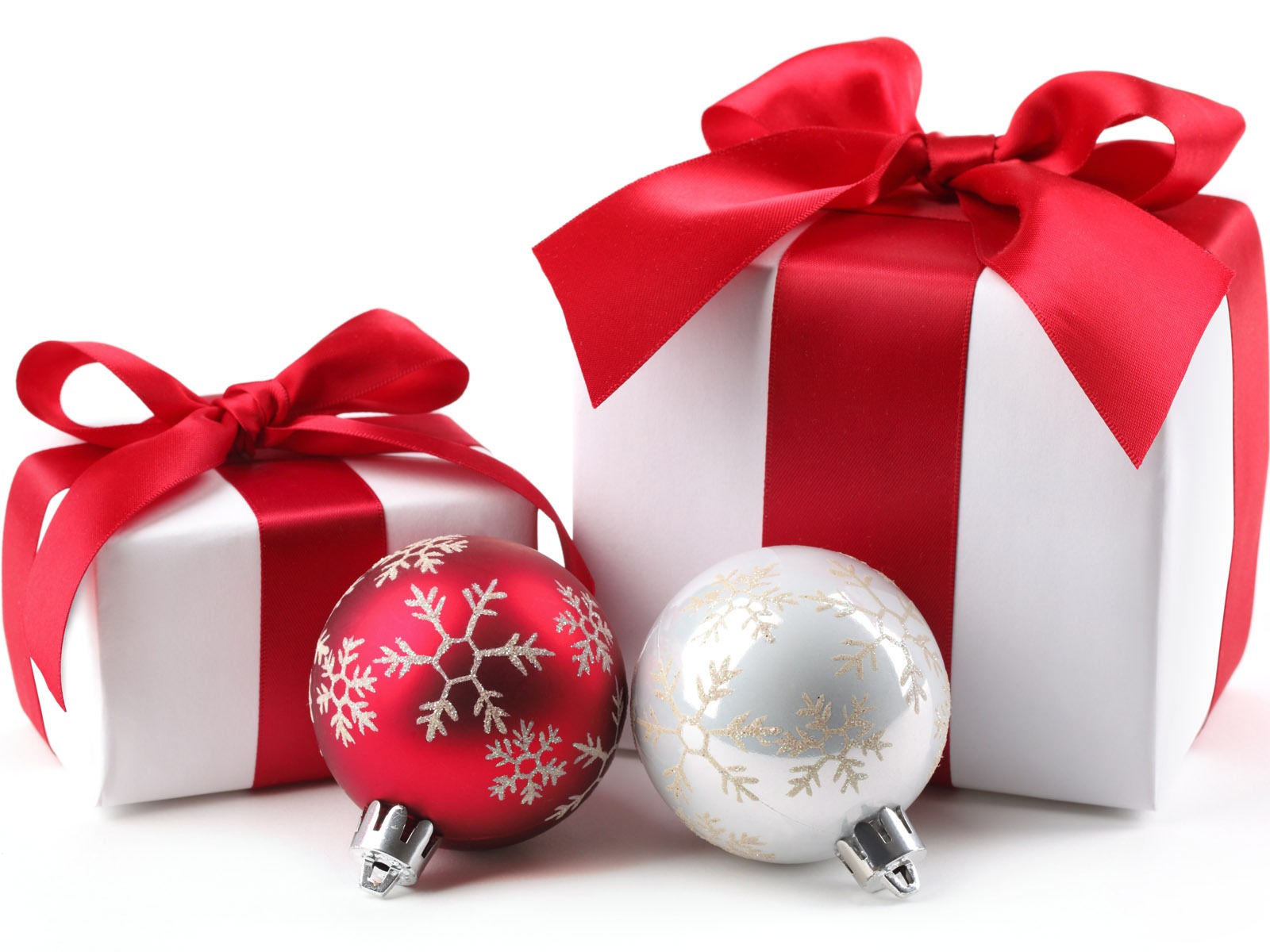 Рождественские шары обои (3) #17 - 1600x1200