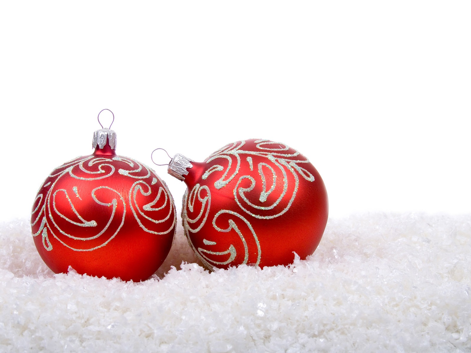 Рождественские шары обои (4) #5 - 1600x1200