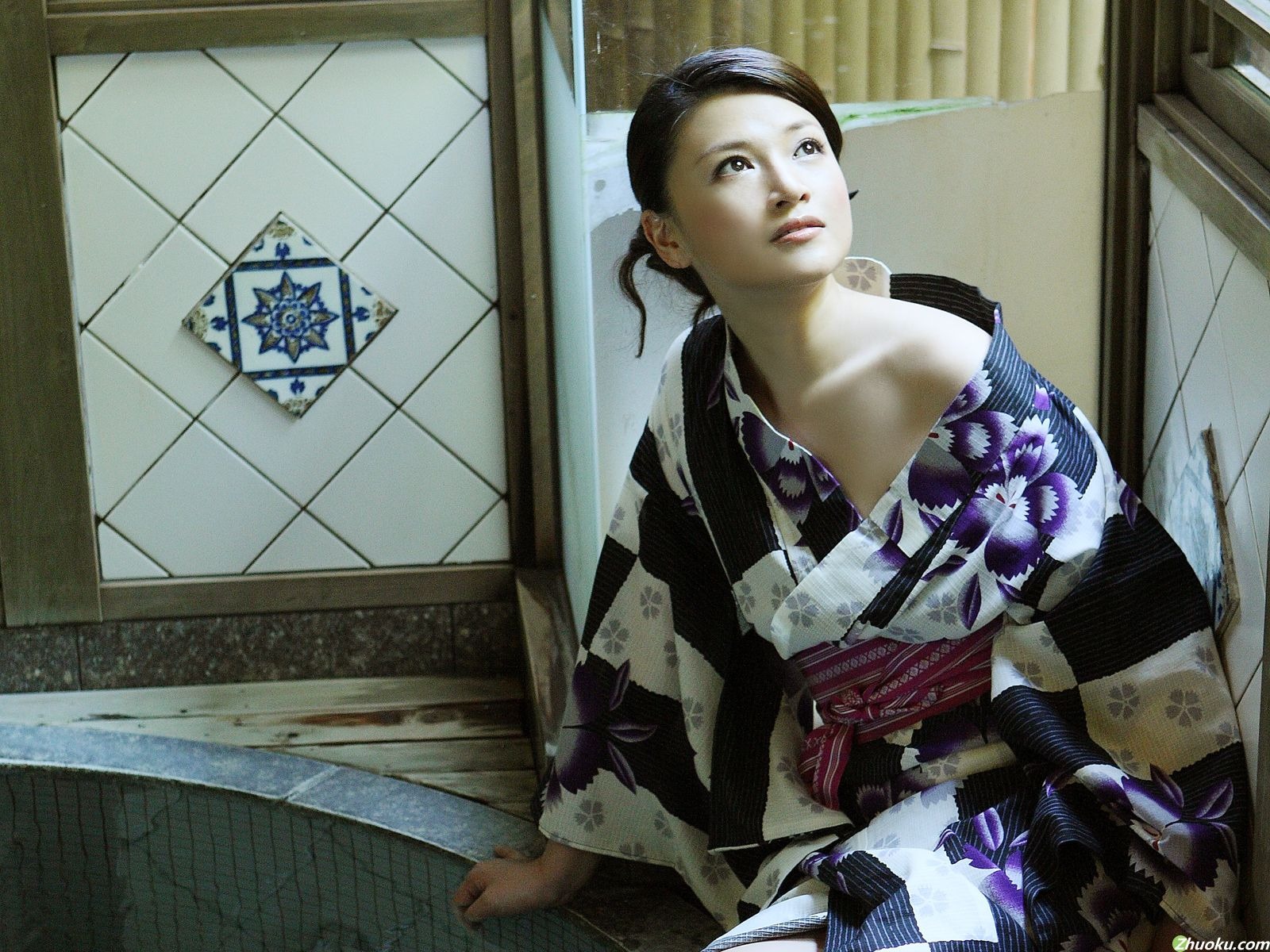 Shimazaki Wakako krásnou tapetu #16 - 1600x1200