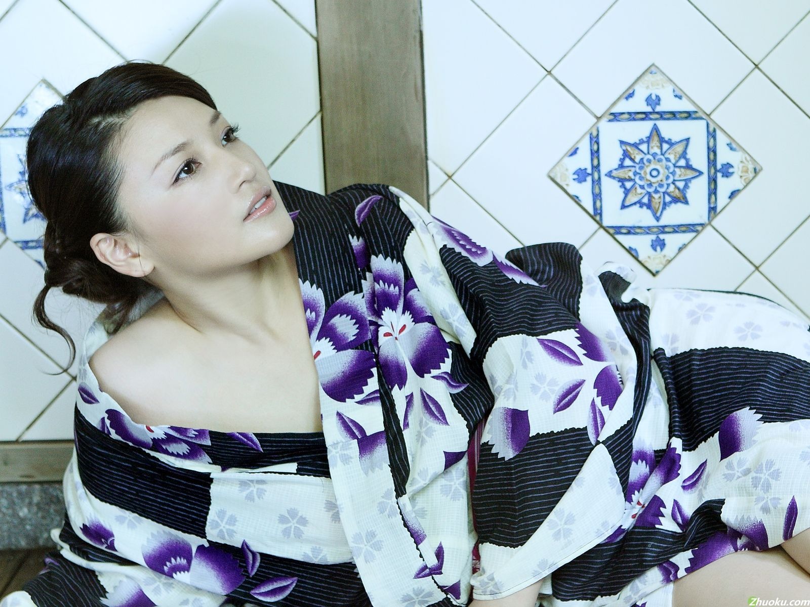 Shimazaki Wakako krásnou tapetu #19 - 1600x1200