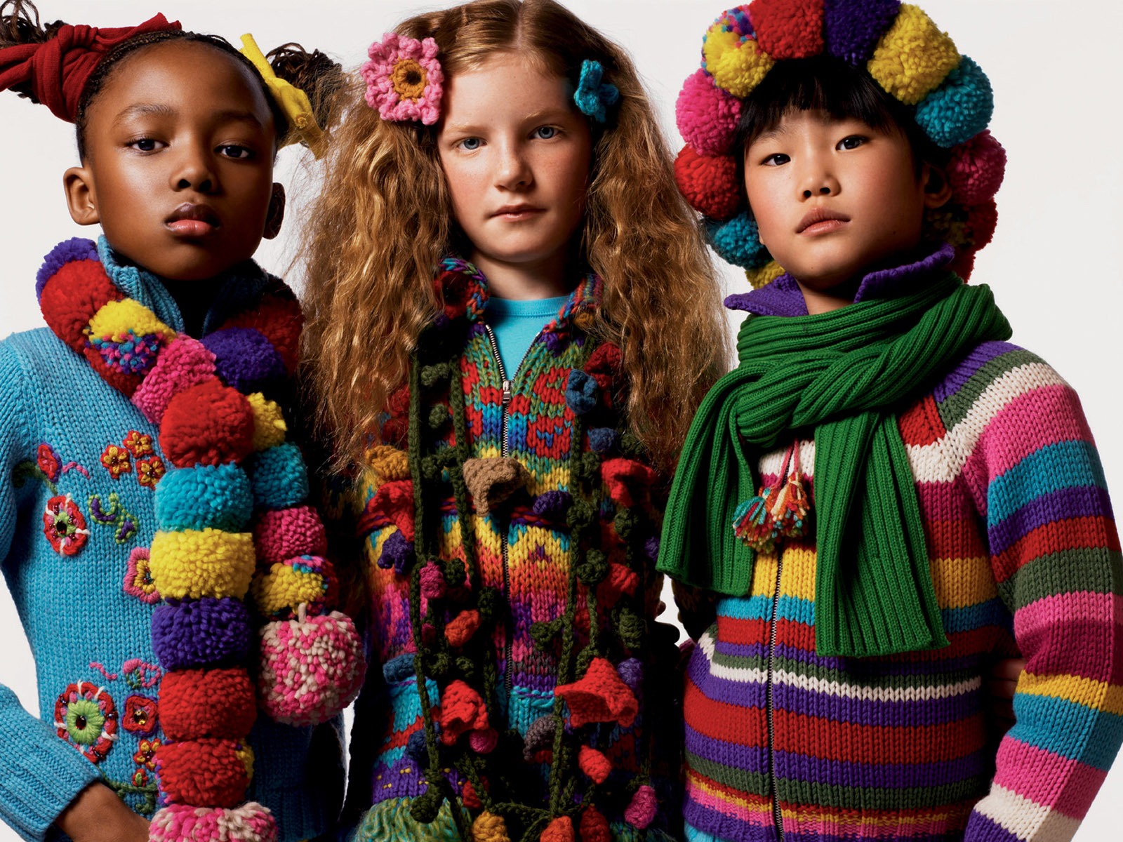 Los niños de colores de moda de papel tapiz (3) #4 - 1600x1200
