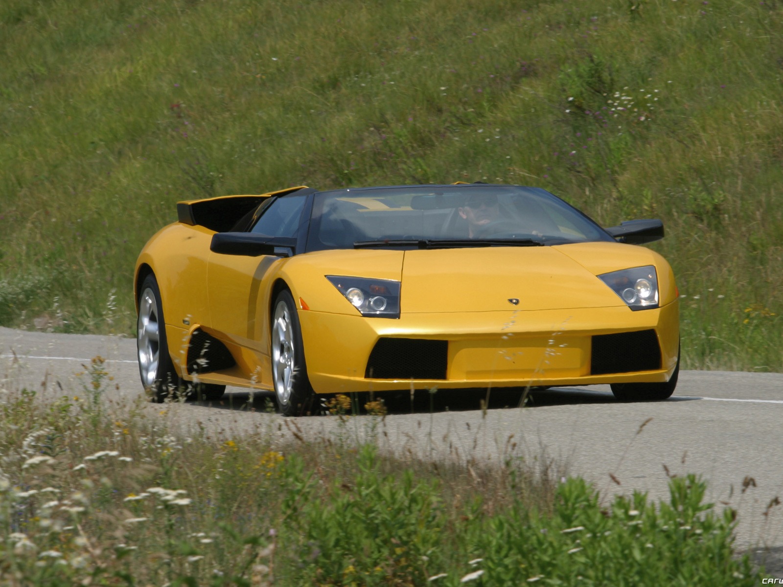 Lamborghini Murcielago Roadster - 2004 HD обои #7 - 1600x1200