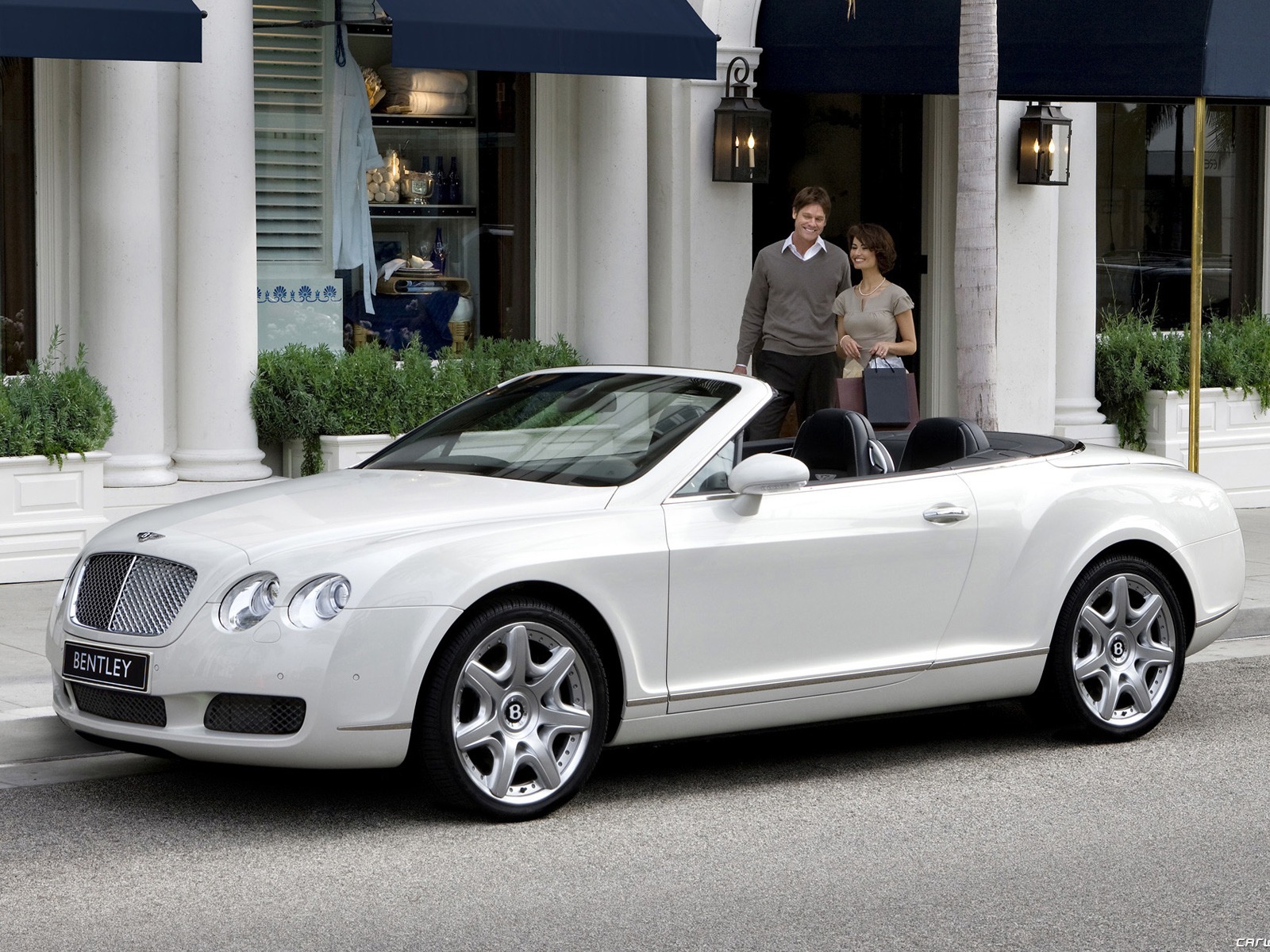 Bentley Continental GTC - 2006 HD tapetu #1 - 1600x1200