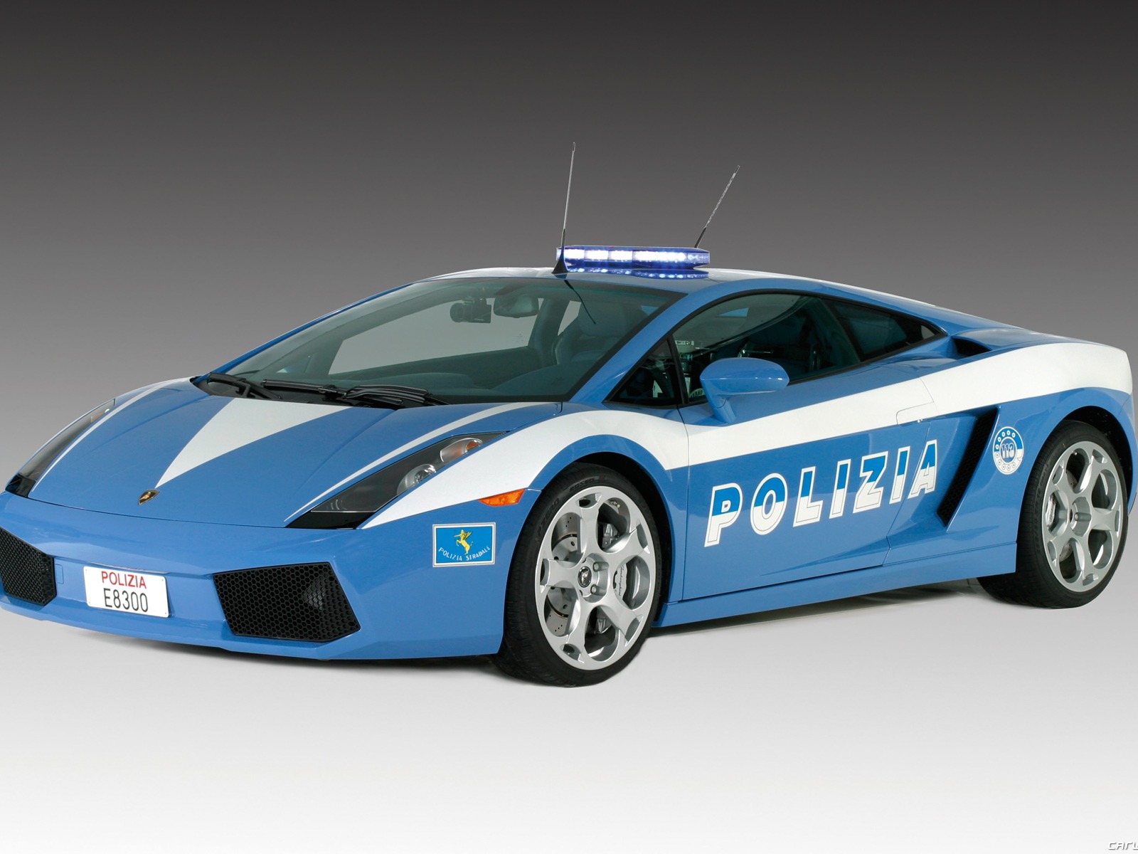 Lamborghini Gallardo Police - 2005 fonds d'écran HD #1 - 1600x1200
