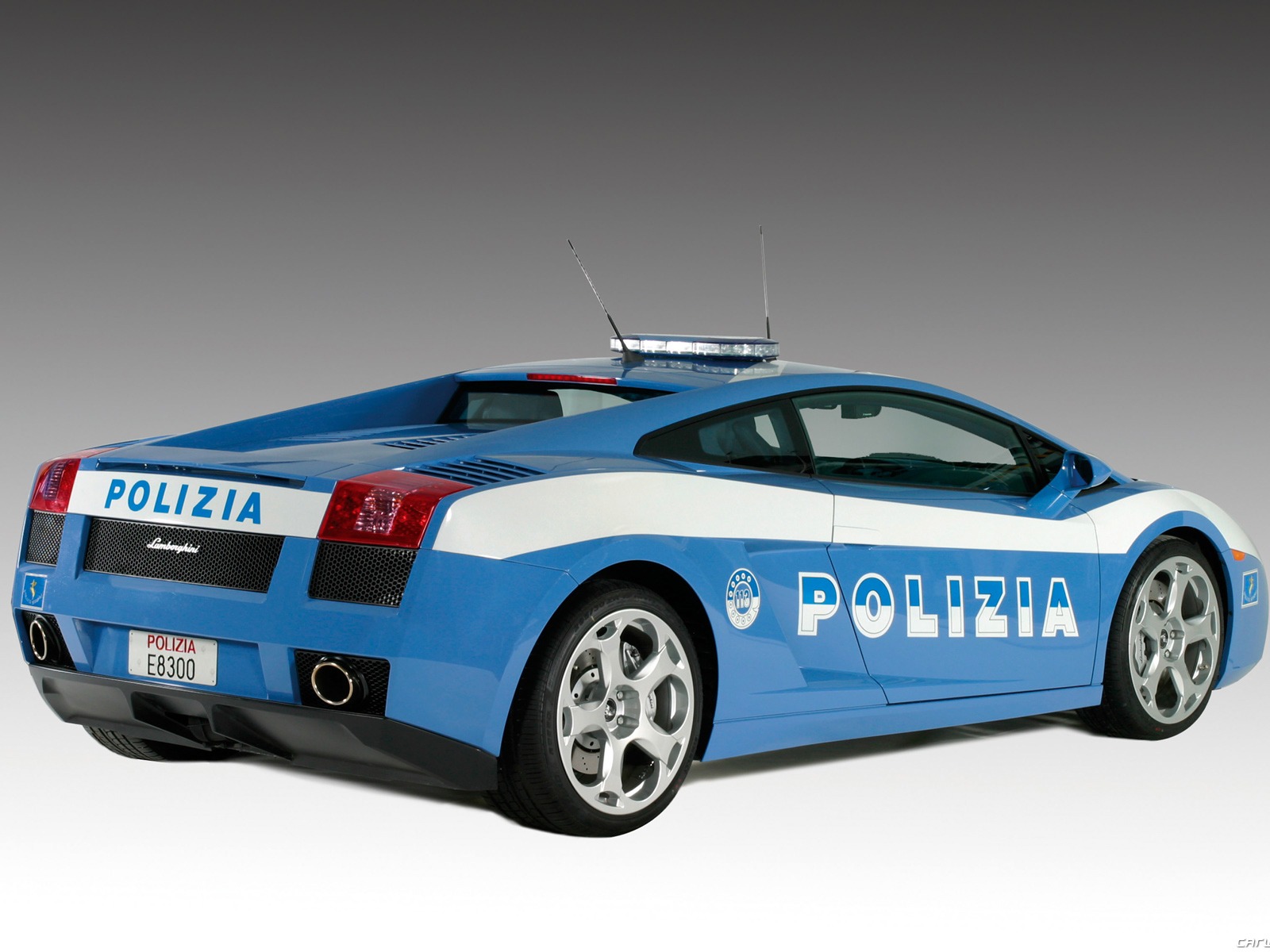 Lamborghini Gallardo Police - 2005 兰博基尼6 - 1600x1200