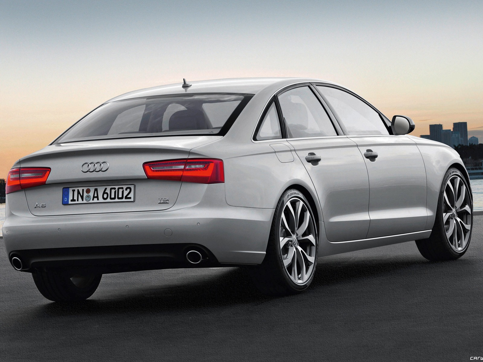 Audi A6 3.0 TDI quattro - 2011 HD wallpaper #6 - 1600x1200