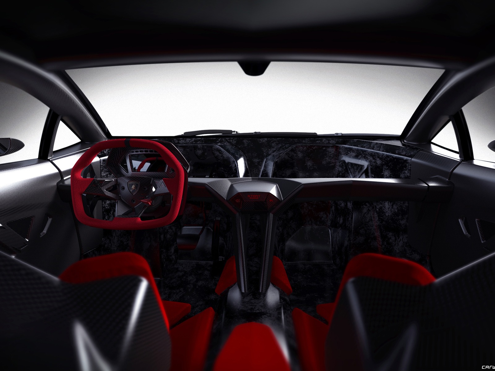 Lamborghini Concept Car Sesto Elemento - 2010 fondos de escritorio de alta definición #5 - 1600x1200