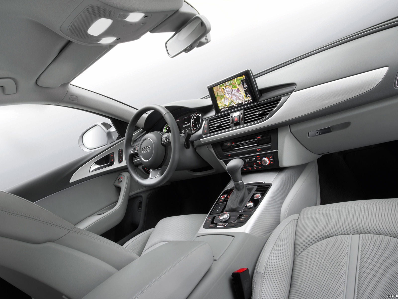 Audi A6 híbrido - 2011 fondos de escritorio de alta definición #12 - 1600x1200