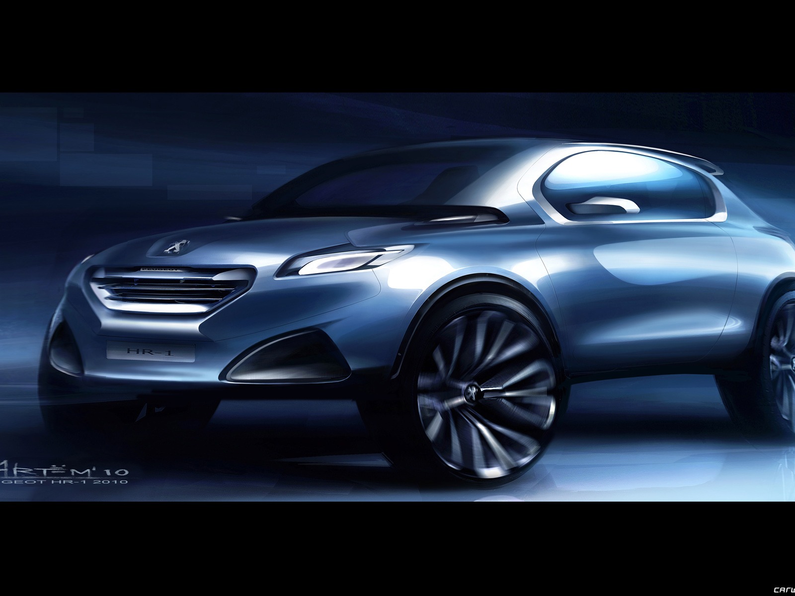 Concept Car Peugeot HR1 - 2010 标志28 - 1600x1200